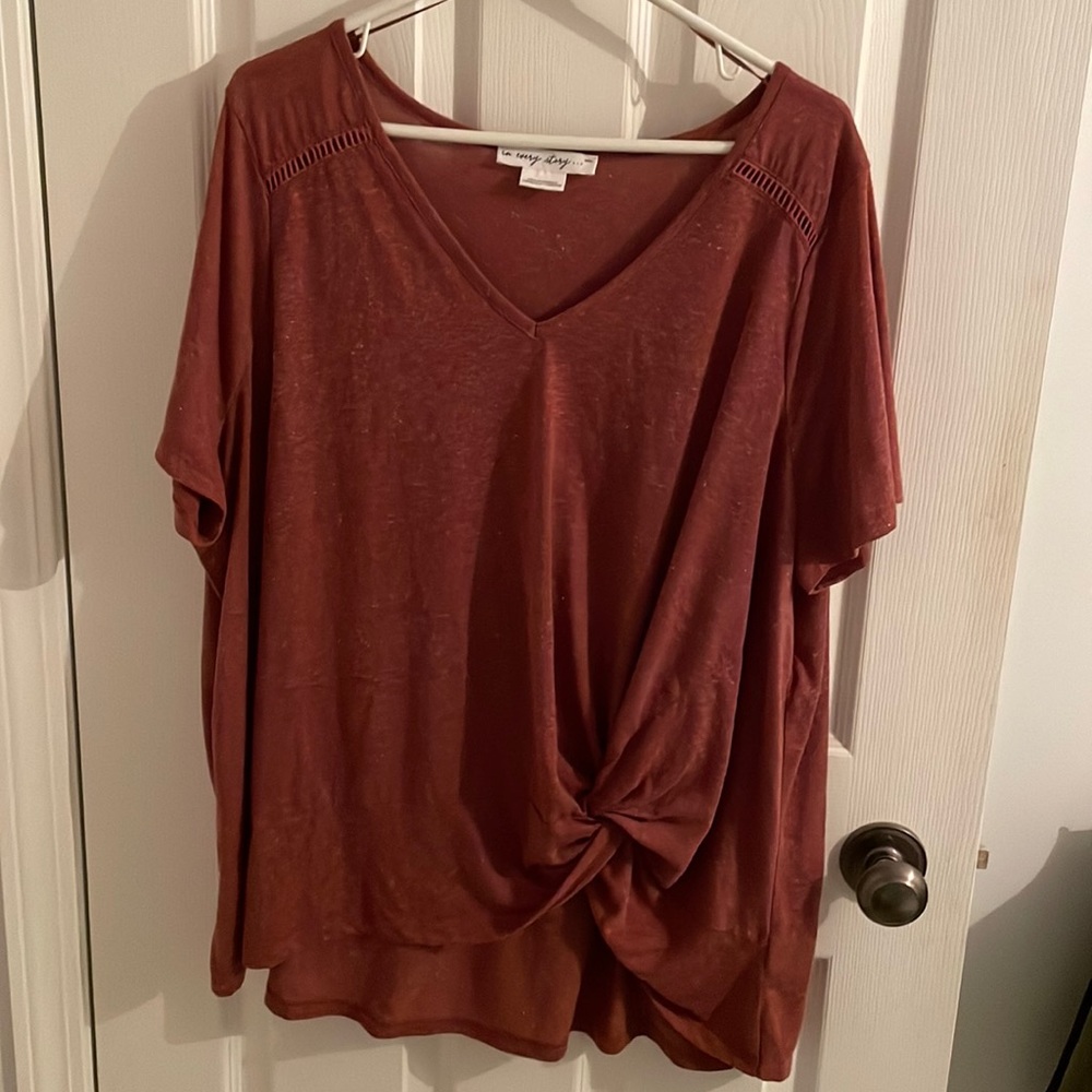 Soft red top